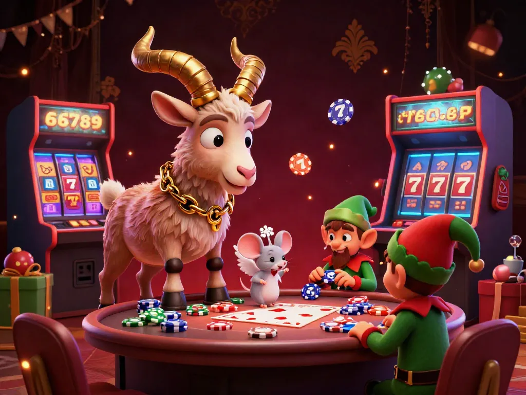 Experience thrilling gameplay at 66789 with vibrant slots and casino dynamics in a festive casino scene.